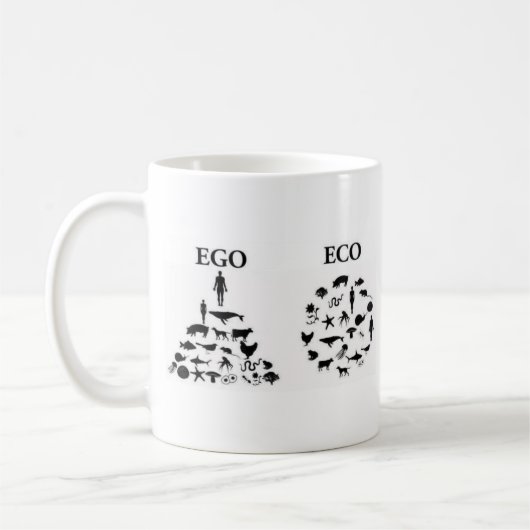 Eco ego white 2 koffie mok (Links)