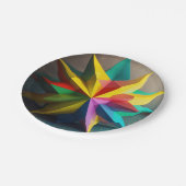 "Eco Elegance: biologisch afbreekbare papieren Bor Papieren Bordje (Gekanteld)