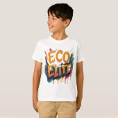 Eco-Elite Kinderen T-shirt (Voorkant volledig)