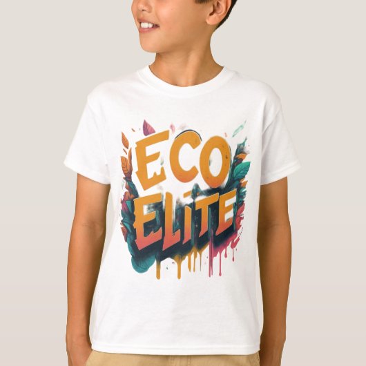 Eco-Elite Kinderen T-shirt (Voorkant)
