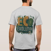 Eco-evolutie T-shirt (Achterkant)