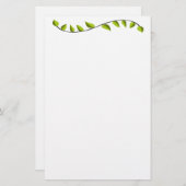 Eco  Fancy Green Fantasy Gazonverzorging Briefpapier (Voorkant / Achterkant)