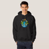 Eco For Life Environmental Green Earth Hoodie (Voorkant volledig)
