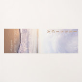 Eco Friendly Beach Custom Yoga Mat (Voorkant (horizontaal))