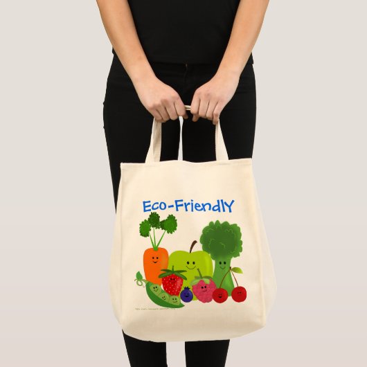 Eco-Friendly Fruits and Veggies Bag Tote Bag (Voorkant (product))