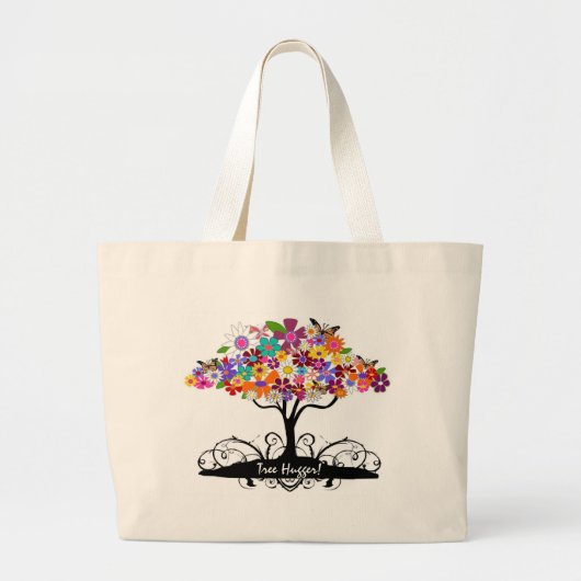 Eco-Friendly Grocery Bag Grote Tote Bag (Voorkant)