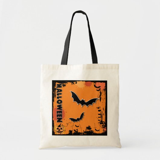 Eco-Friendly Halloween Trick or treat Bag Tote Bag (Voorkant)