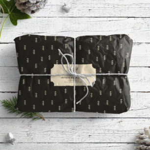 Eco Friendly Handmade Branding Logo Tissuepapier