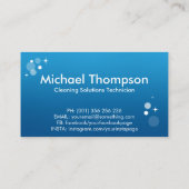 Eco Friendly Pressure Wash-services Visitekaartje (Achterkant)