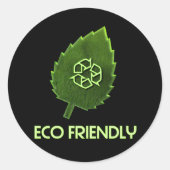 Eco Friendly Sticker (Voorkant)