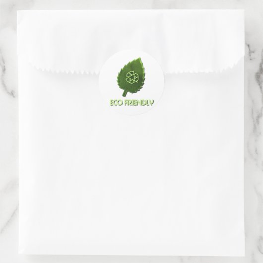 Eco Friendly Sticker (Tas)
