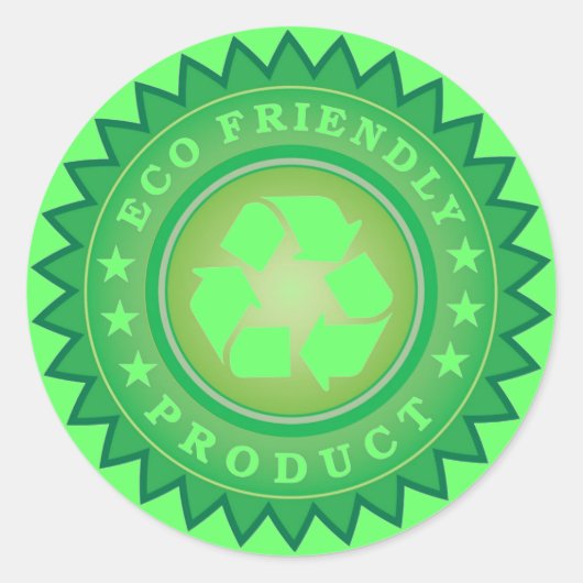 Eco Friendly Sticker (Voorkant)