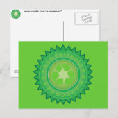 Eco Friendly Sticker Briefkaart (Voorkant / Achterkant)