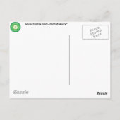 Eco Friendly Sticker Briefkaart (Achterkant)