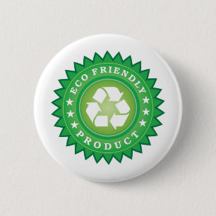 Eco Friendly Sticker Ronde Button 5,7 Cm