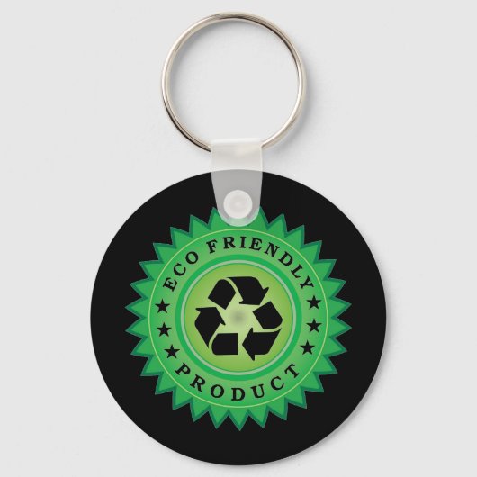 Eco Friendly Sticker Sleutelhanger (Voorkant)