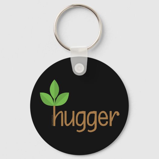 Eco Friendly Tree Hugger Sleutelhanger (Voorkant)