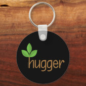 Eco Friendly Tree Hugger Sleutelhanger (Voorkant)