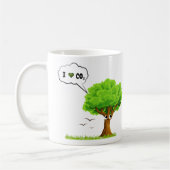 Eco-Friendly Tree Love CO2  Koffiemok (Links)