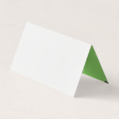 Eco Friendly Visitekaartje (Achterkant)