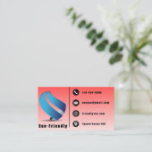 Eco Friendly Visitekaartje (Staand voorkant)
