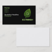 Eco Friendly Visitekaartje (Voorkant / Achterkant)