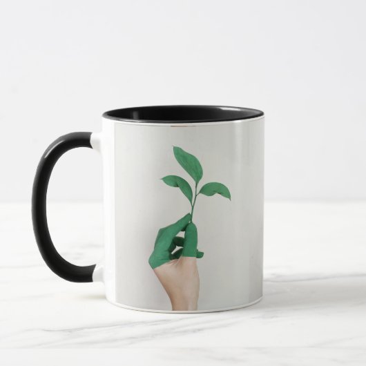 Eco-geïnspireerde keramische Mok (Links)