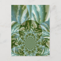 Eco Green Camo Kaleidoscope Art Print Design
