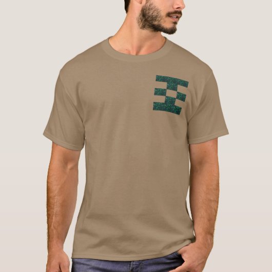 ECO Green Cool Eye Design T-shirt (Voorkant)
