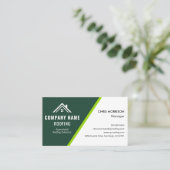 Eco Green Roofing Solar Contractor Duurzaam Visitekaartje (Staand voorkant)