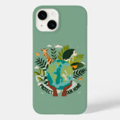 🌍💚 Eco Guardian: Bescherm onze 🐘 van de huistel Case-Mate iPhone Case (Achterkant)