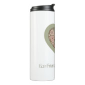 Eco & hartvriendelijke liefde thermosbeker (Gedraaid links)