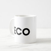 eco koffiemok (Voorkant links)