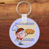 Eco-KOSHER, DUDE! Orthodox Key Ring Sleutelhanger (Voorkant)