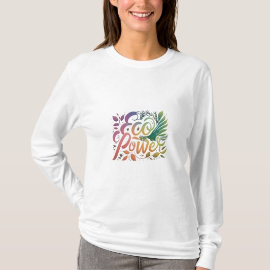 Eco-kracht T-shirt (Voorkant)