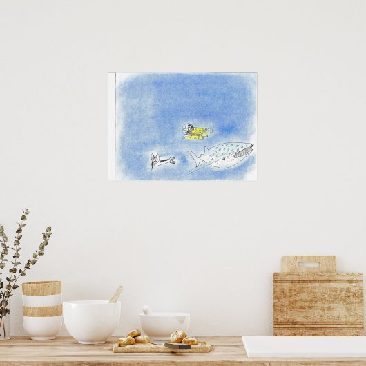 eco-kunst poster (Keuken)