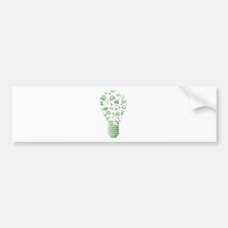 eco-lamp bumpersticker