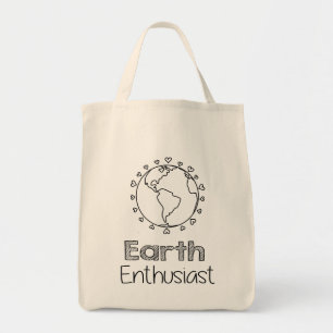 Eco-liefhebbers geen plastische kerrie tote bag