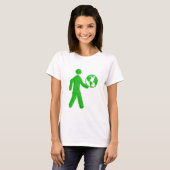 Eco-man T-shirt (Voorkant volledig)
