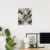 Eco-minimalistische wandkunst  poster (Thuiskantoor)