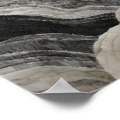 Eco-minimalistische wandkunst  poster (Hoek)