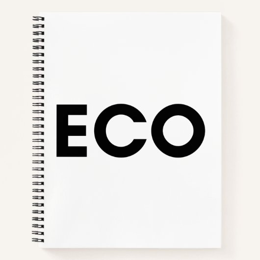 eco notitieboek (Voorkant)