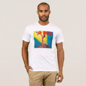  Eco Oranje Etiket T-shirt (Voorkant volledig)