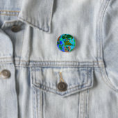 Eco-phants Save the Earth and Elephants Art Ronde Button 3,2 Cm (In situ)