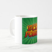 Eco Power Koffiebekerontwerp Koffiemok (Voorkant links)