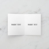 Eco Print Sympathy Card Kaart (Binnen)