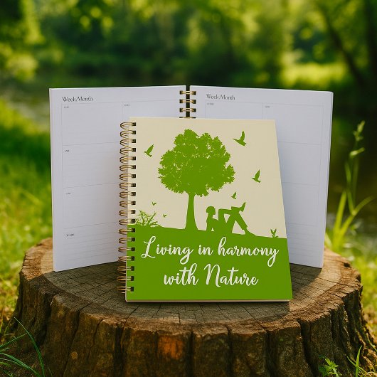 Eco Quote Leven in harmonie met Natuur Planner