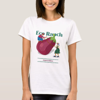 Eco Ranch, steun lokale Natuur milieuvriendelijk T-shirt