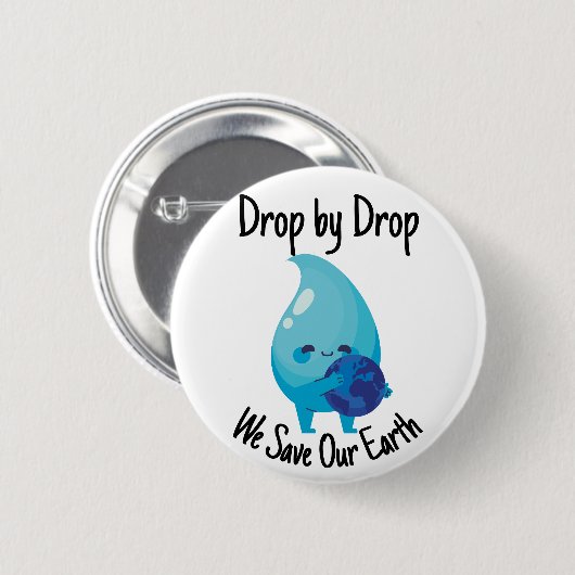 Eco-Redders Knop Ronde Button 5,7 Cm (Voorkant /achterkant)