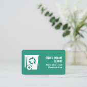Eco-reiniging Visitekaartje (Staand voorkant)